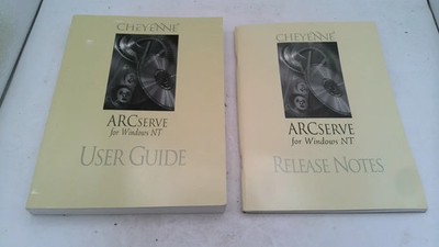 CHEYENNE ARCSERVE WINDOWS NT GUIDE & NOTES SET