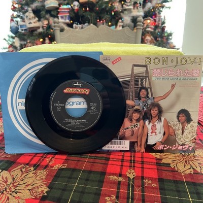 Bon Jovi, You Give Love A Bad Name Japan Press 45 Rpm