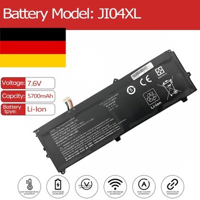 JI04XL Akku für HP Elite x2 1012 2VE39UCR 2VV21USR 2XK97USR 2XU42USR 2YF94USR