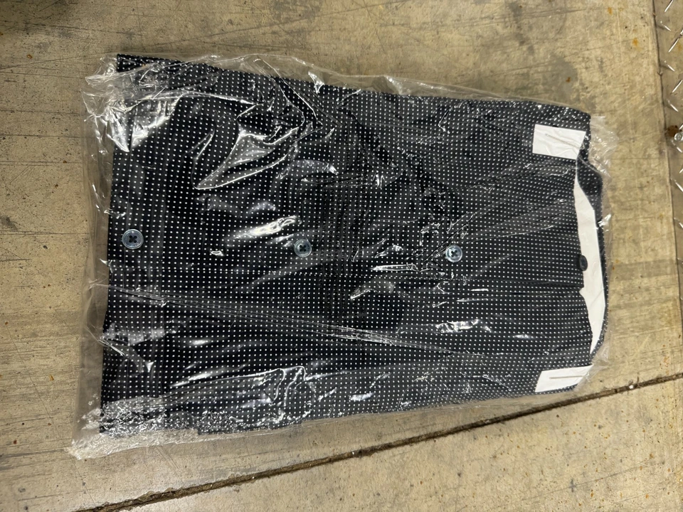 Bugatchi Performance Shirt Men’s L Geometric Classic Button Up - Image 4 of 4