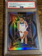 TERRENCE SHANNON JR 2024 Panini Select Light Blue Prizm /299 #78 Rookie PSA 10