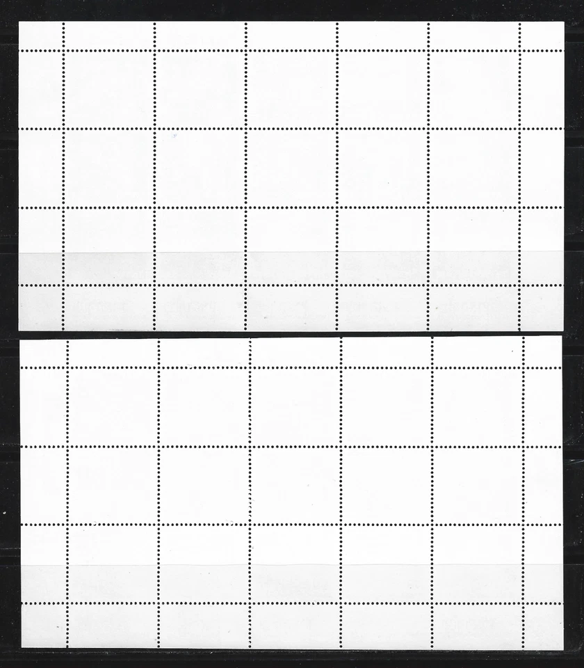 Israel 1975 - 1977 Landscape 3 Lirot 4 full sheets Mint Never Hinged - Image 2 of 4