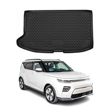 Omac Cargo Mats Liner For Kia Soul 2020-2025 Rear Trunk Waterproof Tpe Black