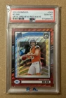 Bo Nix 2024 Donruss #369 Optic Preview- Red Wave (RC) GM MT PSA 10