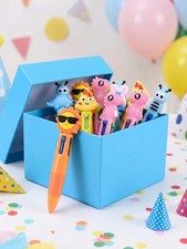 Cute Cartoon 4-Color Pen Gift Box Party Favor Set for Kids-UK