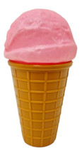 Play Food Vintage Strawberry Ice Cream Cone
