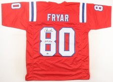 Irving Fryar Signed Patriots TB Custom Jersey w/ 84 #1 Pick Beckett Wit BAS COA