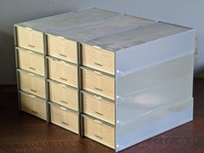 Kindermann 35mm Slide Storage Chest F2S with 2 Universal Trays for 100x 5 x 5cm