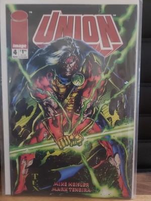 Union #4 (Image Comics Malibu Comics March 1994) NIB Mint Vintage 