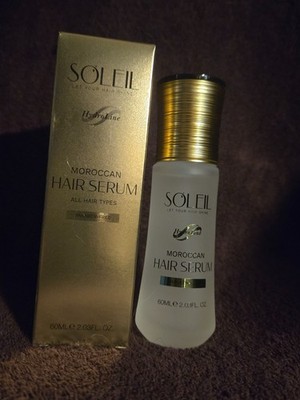 Soleil Moroccan Hydroline Hair Serum 2.03 Fl. Oz. 60ml (NIB)