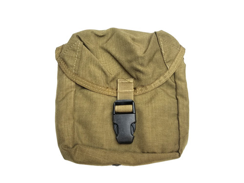 QTY (1) USGI IFAK Pouch USMC Coyote Individual First Aid Kit Pouch - MINT
