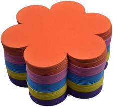 35 PCS Flower Foam Sheets - Colorful Craft and Decoration Cutouts