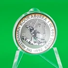 1992 Australia $1 Kookaburra 1 Troy oz .999 Fine Silver Perth Mint BU in Capsule