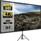 Projector Screen with Stand 100 Inch 4K HD 16:9 Portable Tripod Outdoor Indoor