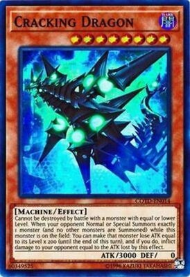 Cracking Dragon [COTD - Super Rare - Unlimited - COTD-EN014 Moderately Played]