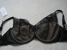 New 30H Bravissimo blair bra black underwired LN612