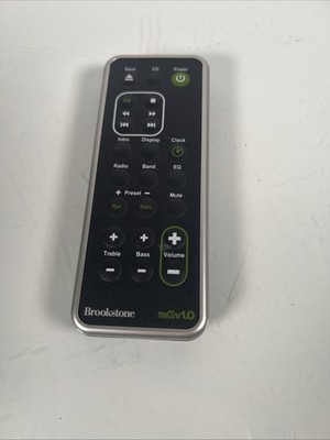 Brookstone  Acousti Clear Remote Control Grey