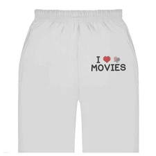 'I Love Movies' Adult Sweatpants / Joggers (JO034085)