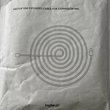 Logitech MeetUp 10m Extension Cable for Expansion Mic (IL/GM1-1365-950-000005...