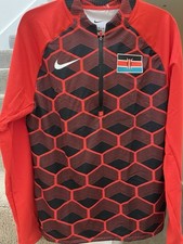 Nike Kenya Pro Elite Team Track  Field RARE 1/2 Zip Jacket CI8845 NWT Size M