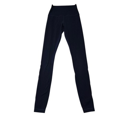 Lululemon Align High-Rise Pant Women 4 Navy Blue Leggings Nulu Yoga