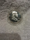 1954 50C (Proof) Franklin Half Dollar Gem+ Cameo/Dcam In Capsule (111)