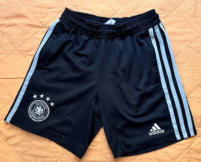 Germany National Football Soccer Team Black Jersey Shorts by