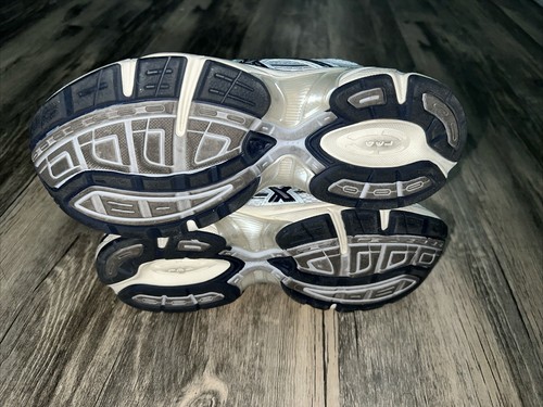 Asics Gel 1130 Low Creme/Weiß/Mitternachtsblau Gebraucht Größe 6,5/5 UK 4,5 Damen - Bild 6 von 6