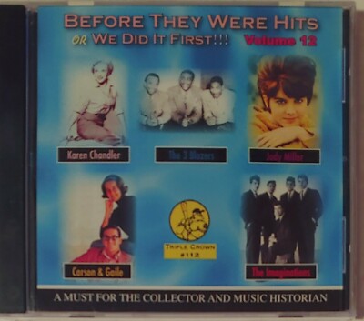 BEFORE THEY WERE HITS - VOL 12   CD     BRAND NEW