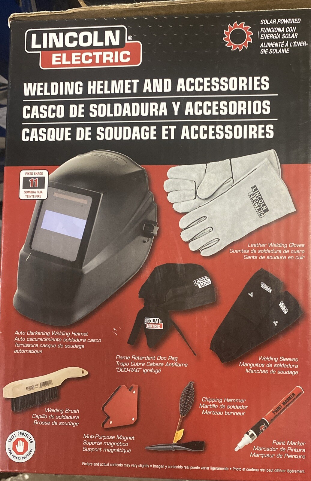 Lincoln Electric KH977 Auto Darkening Welding Helmet Kit for sale 