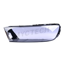 For Audi Q7 2016-2019 Headlight Glass Lens Cover Left Side + Manual