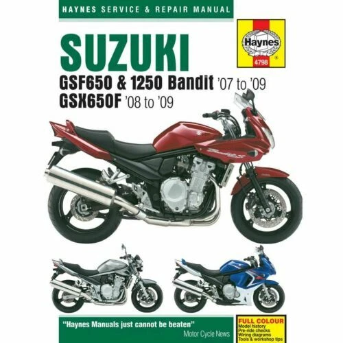 Suzuki GSF Motorcycle Owner & Operator Manuals