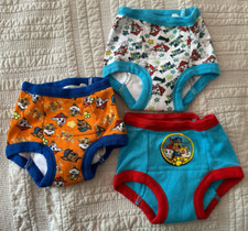 PAW PATROL 3 BRIEFS UNDERWEAR KIDS SIZE 2T NICKELODEON MARSHALL RUBBLE CHASE