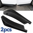 x2 Universal Car Rear Bumper Lip Diffuser Splitter Canard Protector Accessories