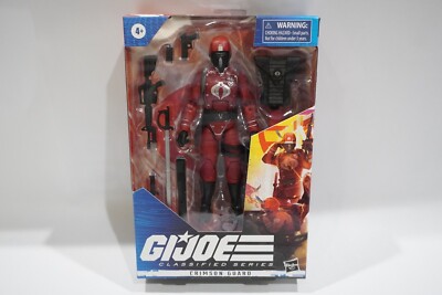 Hasbro GI Joe Classified Series Crimson Guard Cobra Figure 6'' #50 NEW NIB    b14