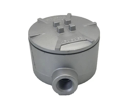 GAE-1 RED DOT 1/2-INCH DIE CAST ALUMINUM DEAD END 18.8 CUBES PER INCH