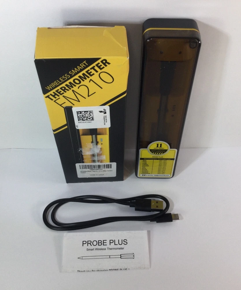 Meat Thermometer with 493FT Long Wireless Range