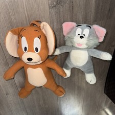 Tom Jerry Plush Lot Of 2 1993 2019 Cat Mouse Collector s Stuffed Animals