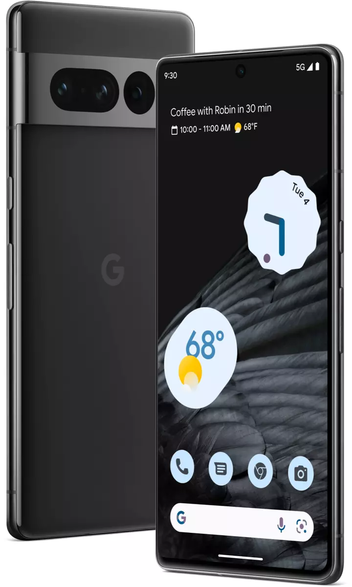 Google Pixel 7 Pro Android Phone - Obsidian Black - 128GB