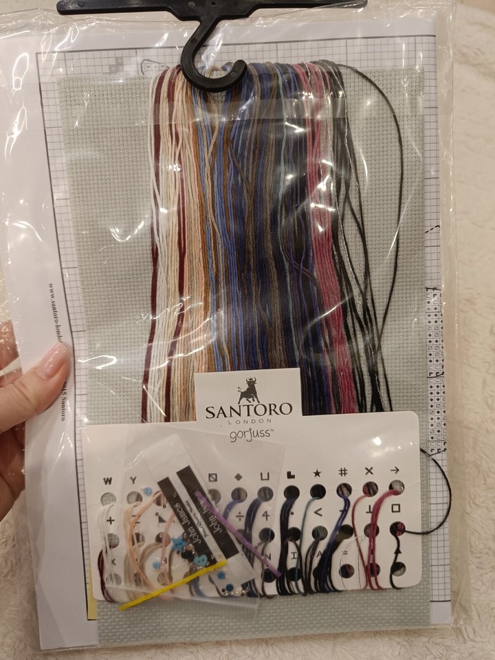 SANTORO GORJUSS TOADSTOOLS CROSS STITCH KIT NEW eBay