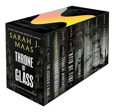 Throne of Glass by Sarah J. Maas Box Set of 8...