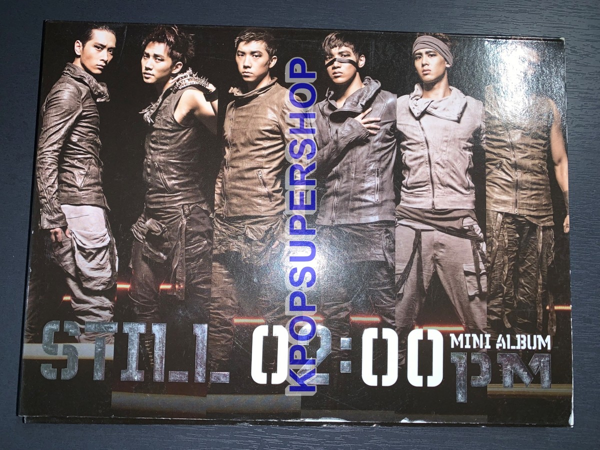 2PM Mini Album Still 2:00 PM CD Photobook Cover Wear Rare OOP 2