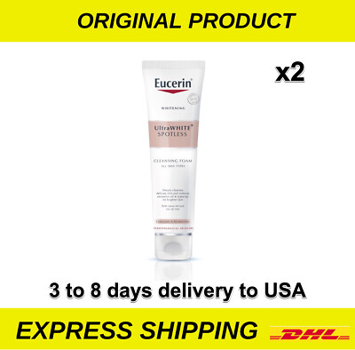Eucerin Ultra White Spotless Cleansing Foam 150ml