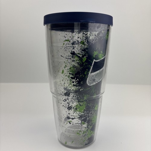 TERVIS NFL SEATTLE SEAHAWKS 24oz GRAFITTI TRAVEL TUMBLER/CUP w/LID - Picture 4 of 9