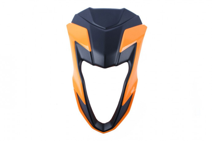 Cupolino orange pour Honda MSX 125 Grom 2013-2015