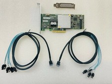 Adaptec ASR-8805 PCI-E 3.0 1GB 12Gb/s RAID Card  2 SFF-8643 SATA cable