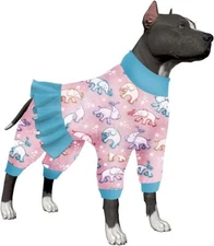LovinPet Dog Surgery Recovery Suit, Soft Anti-Licking Shirt | Post-Op Protective