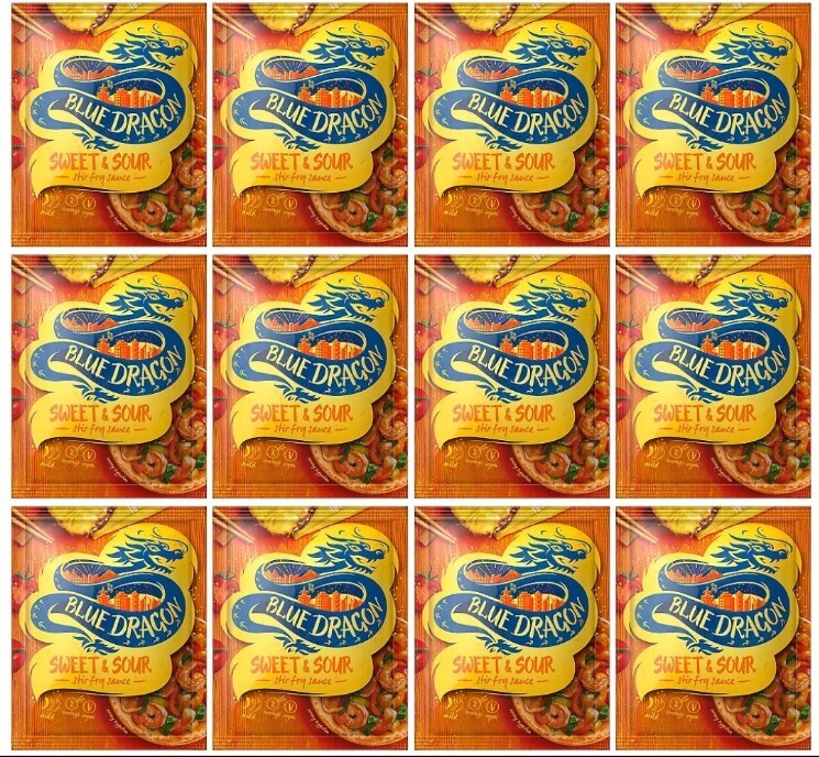 Blue Dragon Sweet And Sour Sauce 120g packet X 11 Packets eBay