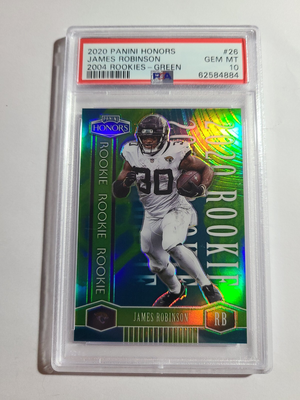 James Robinson Panini Honors 2004 Rookies #26 Green