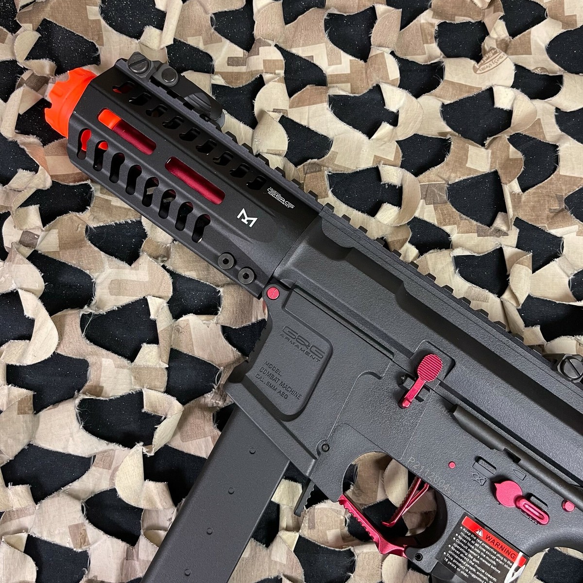 G&G Arp9 Super Rangers Fire Red AEG Automatic Electric M4 Airsoft